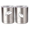10 oz. Silver Stainless Steel Short Tumbler Thumbnail
