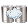 10 oz. Silver Stainless Steel Short Tumbler Thumbnail