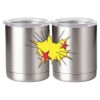 10 oz. Silver Stainless Steel Short Tumbler Thumbnail