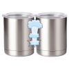 10 oz. Silver Stainless Steel Short Tumbler Thumbnail