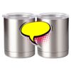10 oz. Silver Stainless Steel Short Tumbler Thumbnail