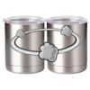 10 oz. Silver Stainless Steel Short Tumbler Thumbnail