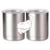 10 oz. Silver Stainless Steel Short Tumbler Thumbnail