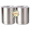 10 oz. Silver Stainless Steel Short Tumbler Thumbnail