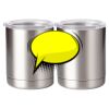 10 oz. Silver Stainless Steel Short Tumbler Thumbnail