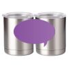 10 oz. Silver Stainless Steel Short Tumbler Thumbnail