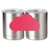 10 oz. Silver Stainless Steel Short Tumbler Thumbnail