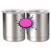 10 oz. Silver Stainless Steel Short Tumbler Thumbnail