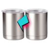 10 oz. Silver Stainless Steel Short Tumbler Thumbnail