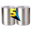 10 oz. Silver Stainless Steel Short Tumbler Thumbnail