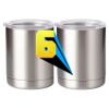 10 oz. Silver Stainless Steel Short Tumbler Thumbnail