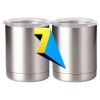 10 oz. Silver Stainless Steel Short Tumbler Thumbnail