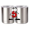 10 oz. Silver Stainless Steel Short Tumbler Thumbnail