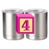 10 oz. Silver Stainless Steel Short Tumbler Thumbnail