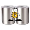 10 oz. Silver Stainless Steel Short Tumbler Thumbnail