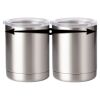 10 oz. Silver Stainless Steel Short Tumbler Thumbnail