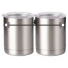 10 oz. Silver Stainless Steel Short Tumbler Thumbnail