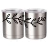 10 oz. Silver Stainless Steel Short Tumbler Thumbnail