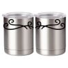 10 oz. Silver Stainless Steel Short Tumbler Thumbnail