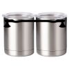 10 oz. Silver Stainless Steel Short Tumbler Thumbnail