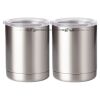 10 oz. Silver Stainless Steel Short Tumbler Thumbnail