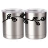 10 oz. Silver Stainless Steel Short Tumbler Thumbnail