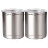 10 oz. Silver Stainless Steel Short Tumbler Thumbnail