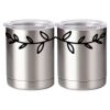 10 oz. Silver Stainless Steel Short Tumbler Thumbnail