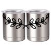 10 oz. Silver Stainless Steel Short Tumbler Thumbnail