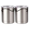 10 oz. Silver Stainless Steel Short Tumbler Thumbnail