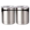 10 oz. Silver Stainless Steel Short Tumbler Thumbnail
