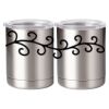 10 oz. Silver Stainless Steel Short Tumbler Thumbnail
