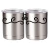 10 oz. Silver Stainless Steel Short Tumbler Thumbnail