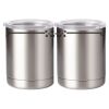 10 oz. Silver Stainless Steel Short Tumbler Thumbnail
