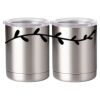 10 oz. Silver Stainless Steel Short Tumbler Thumbnail
