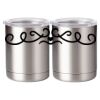 10 oz. Silver Stainless Steel Short Tumbler Thumbnail