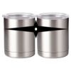 10 oz. Silver Stainless Steel Short Tumbler Thumbnail