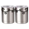 10 oz. Silver Stainless Steel Short Tumbler Thumbnail