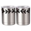10 oz. Silver Stainless Steel Short Tumbler Thumbnail