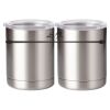 10 oz. Silver Stainless Steel Short Tumbler Thumbnail