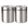 10 oz. Silver Stainless Steel Short Tumbler Thumbnail