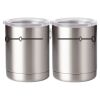 10 oz. Silver Stainless Steel Short Tumbler Thumbnail