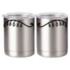 10 oz. Silver Stainless Steel Short Tumbler Thumbnail