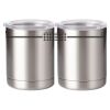 10 oz. Silver Stainless Steel Short Tumbler Thumbnail