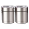 10 oz. Silver Stainless Steel Short Tumbler Thumbnail