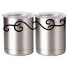 10 oz. Silver Stainless Steel Short Tumbler Thumbnail