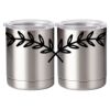 10 oz. Silver Stainless Steel Short Tumbler Thumbnail