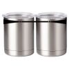 10 oz. Silver Stainless Steel Short Tumbler Thumbnail