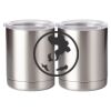 10 oz. Silver Stainless Steel Short Tumbler Thumbnail