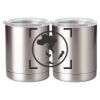 10 oz. Silver Stainless Steel Short Tumbler Thumbnail